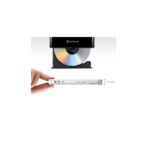 Transcend Slim Portable DVD Writer, USB Powered (White) - Image 2
