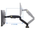 NB F160 Dual Monitor 10" - 27" Arm Desk Mount Table Stand Full Motion 2-9 KG - Flat Monitors - Image 5