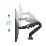NB F80 Single Monitor 17″ - 30″ Arm Desk Mount Table Stand Full Motion Flat, 2-9 KG - Image 2