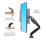 NB F80 Single Monitor 17″ - 30″ Arm Desk Mount Table Stand Full Motion Flat, 2-9 KG - Image 4