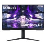 SAMSUNG 24" Odyssey G3 AG320 FHD 165Hz 1ms VA Rotatable Gaming Monitor, 24G3