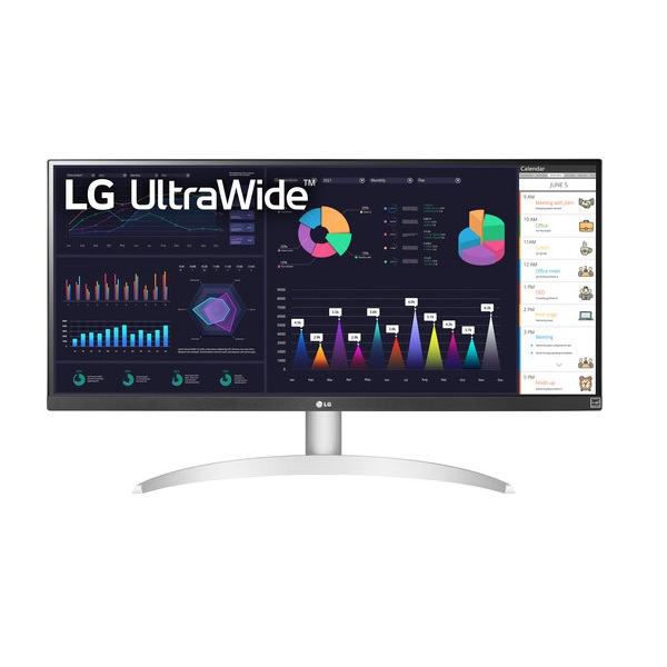 LG 29" WQ600 UltraWide IPS 100Hz 1ms Speaker sRGB HDR USB-C FHD Monitor