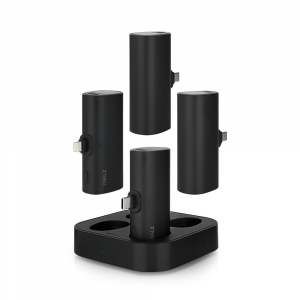 iWalk LinkPod Charging Station 4x4000mAh (2 Type C & 2 Lightning), Small Portable Charger