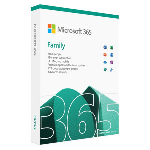 Microsoft Office 365 Family Product Key 6-People, (12 Months)