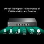 TP-Link SX105 5-Port 10G Desktop Network Switch, 10Gbps - Image 4