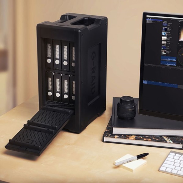 SanDisk 160TB G-RAID SHUTTLE 8 Professional 8-Bay Thunderbolt 3 External HDD - Image 4