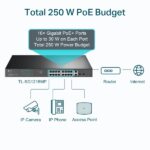 TP-Link SG1218MP 18-Port Gigabit Rackmount Switch with 16-Port PoE+ (250W) - Image 5