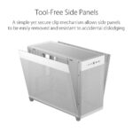 ASUS Prime AP201 Mesh Micro ATX Case - White - Image 3
