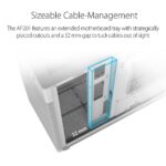 ASUS Prime AP201 Mesh Micro ATX Case - White - Image 6