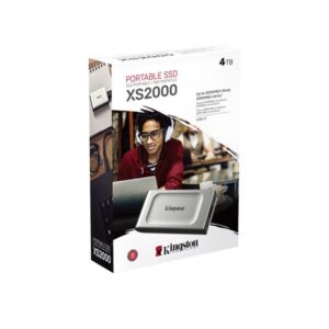 Kingston 4TB XS2000 Portable SSD USB-C, 2000MB/s