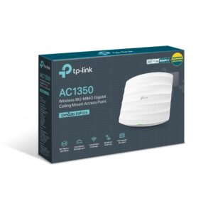 TP-Link EAP225 AC1350 Wireless Access Point MU-MIMO Gigabit Ceiling Mount