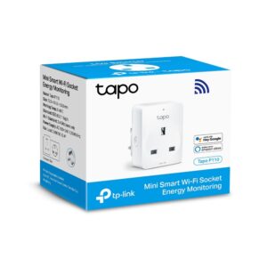 TP-Link Tapo P110 Mini Smart WiFi Socket, Energy Monitoring