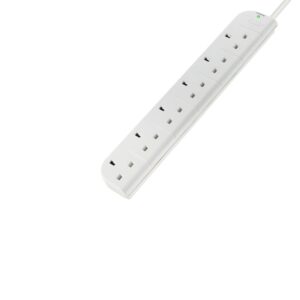 Belkin 6 Socket SurgeStrip E-Series Surge Protector Power Extension - 1m