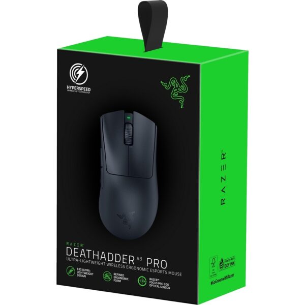Razer DeathAdder V3 Pro - Black Ultra-lightweight Wireless Gaming Mouse - Image 4