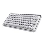 Rapoo Ralemo Pre 5 Keyboard - White Bluetooth Wireless Compact Multi-mode Mechanical –  Eng - Image 3