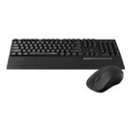 Rapoo X1960 Wireless Combo - Black Multimedia Keyboard Mouse - AR | Eng - Image 2