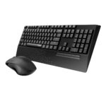 Rapoo X1960 Wireless Combo - Black Multimedia Keyboard Mouse - AR | Eng - Image 4