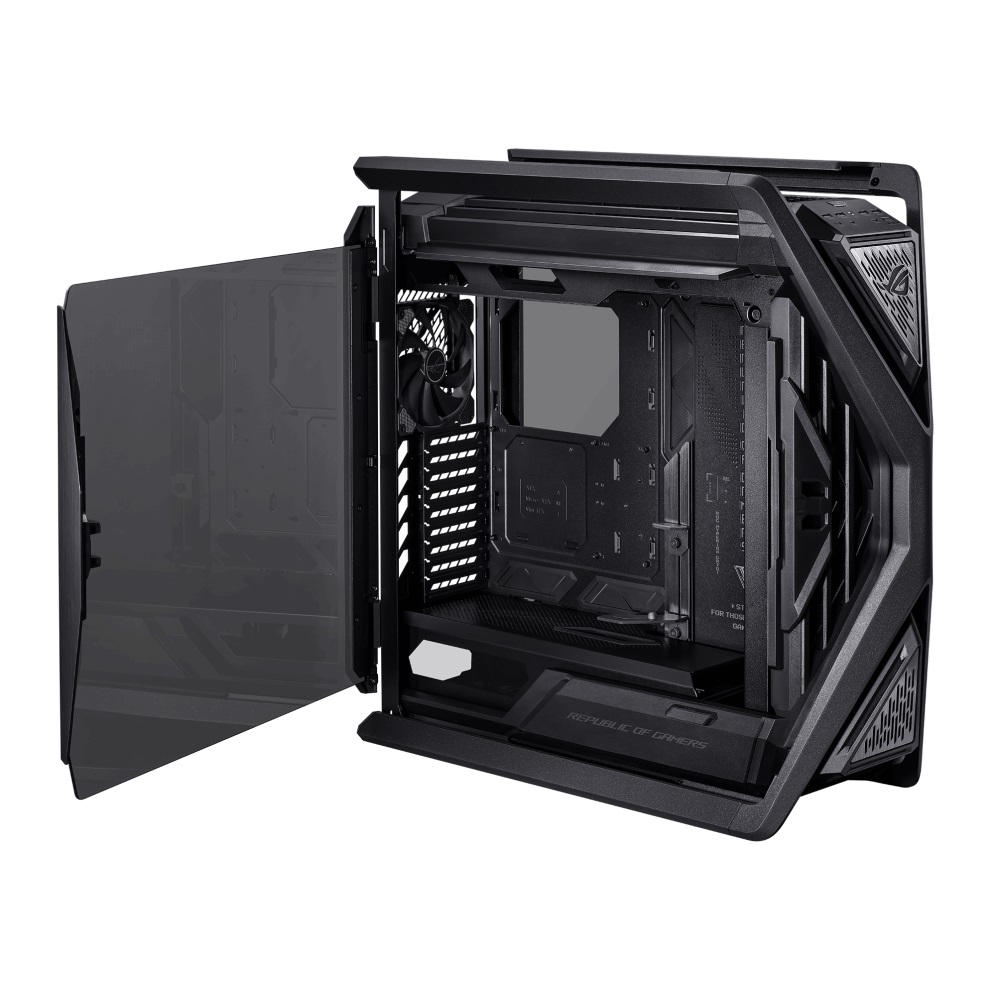ASUS ROG Hyperion GR701 E-ATX Gaming PC Case, Black | 4-Fans - Image 7