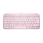 Logitech MX Keys Mini Minimalist Wireless Illuminated Keyboard – Rose