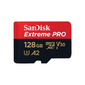 SanDisk 128GB Extreme Pro microSD Memory Card – 200MB/s