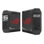 ASUS ROG Rapture GT6 Gaming Mesh WiFi 6 System Tri-band - Black (2-Pack)