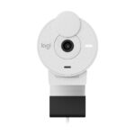 Logitech Brio 300 Full HD Webcam with Privacy Shutter - White Noise-reducing mic USB-C - Image 5