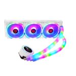 GAMEON KRAKEN N360 LCD Display Liquid CPU Cooler 360mm With ARGB Tube - White - Image 3