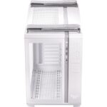 ASUS TUF GT502 PLUS ATX Mid Tower Gaming PC Case 4-fans – White - Image 4