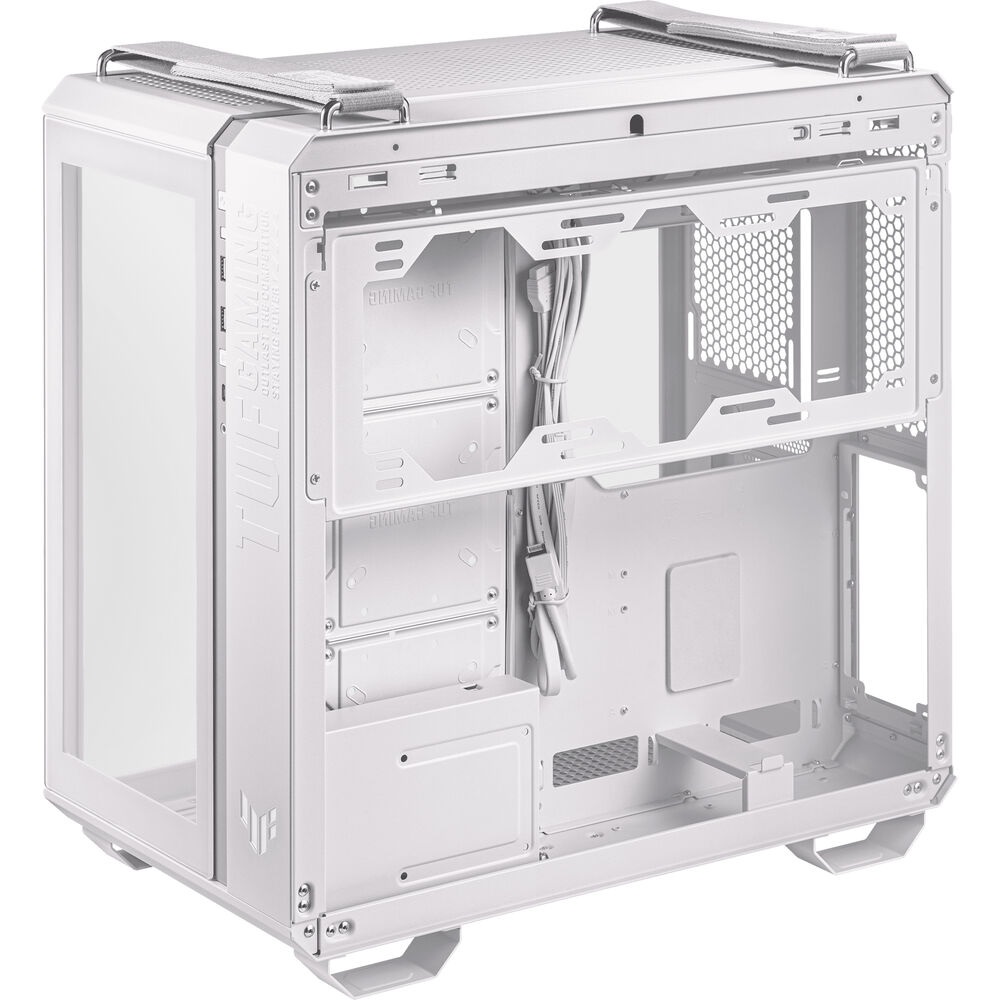 ASUS TUF GT502 PLUS ATX Mid Tower Gaming PC Case 4-fans – White - Image 7