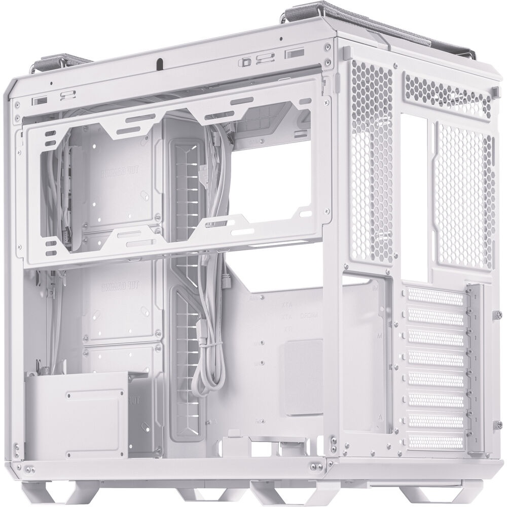 ASUS TUF GT502 PLUS ATX Mid Tower Gaming PC Case 4-fans – White - Image 6