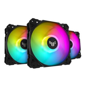 ASUS TF120 TUF Gaming ARGB Case Fan - 3-Pack (Black)