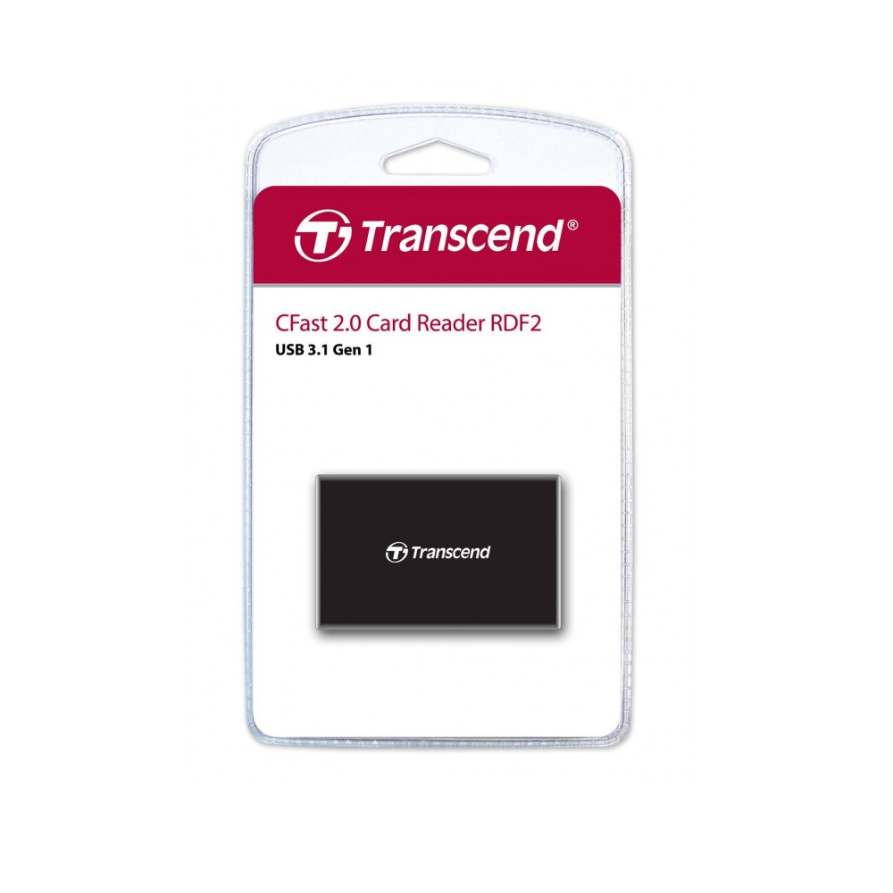 Transcend CFast 2.0 RDF2 Card Reader - USB Powered