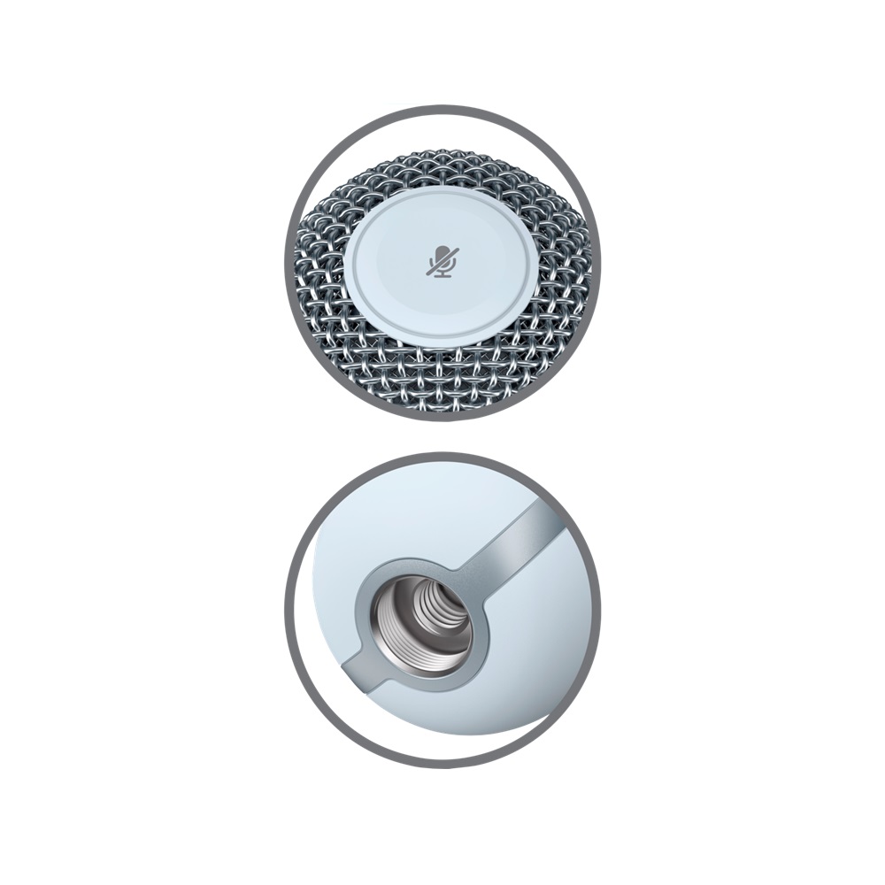 HyperX SoloCast USB Gaming Microphone (White) PC, PS5, PS4, and Mac - Image 5