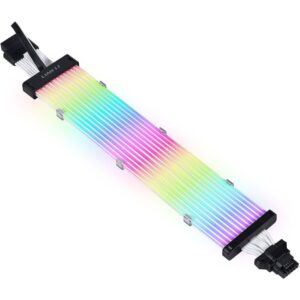 Lian Li Strimer Plus V2 16-12 for 40 Series GPU ARGB Extension Cable 12+4 pin