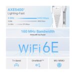 TP-Link RE815XE AXE5400 Mesh WiFi 6E Range Extender - Image 4