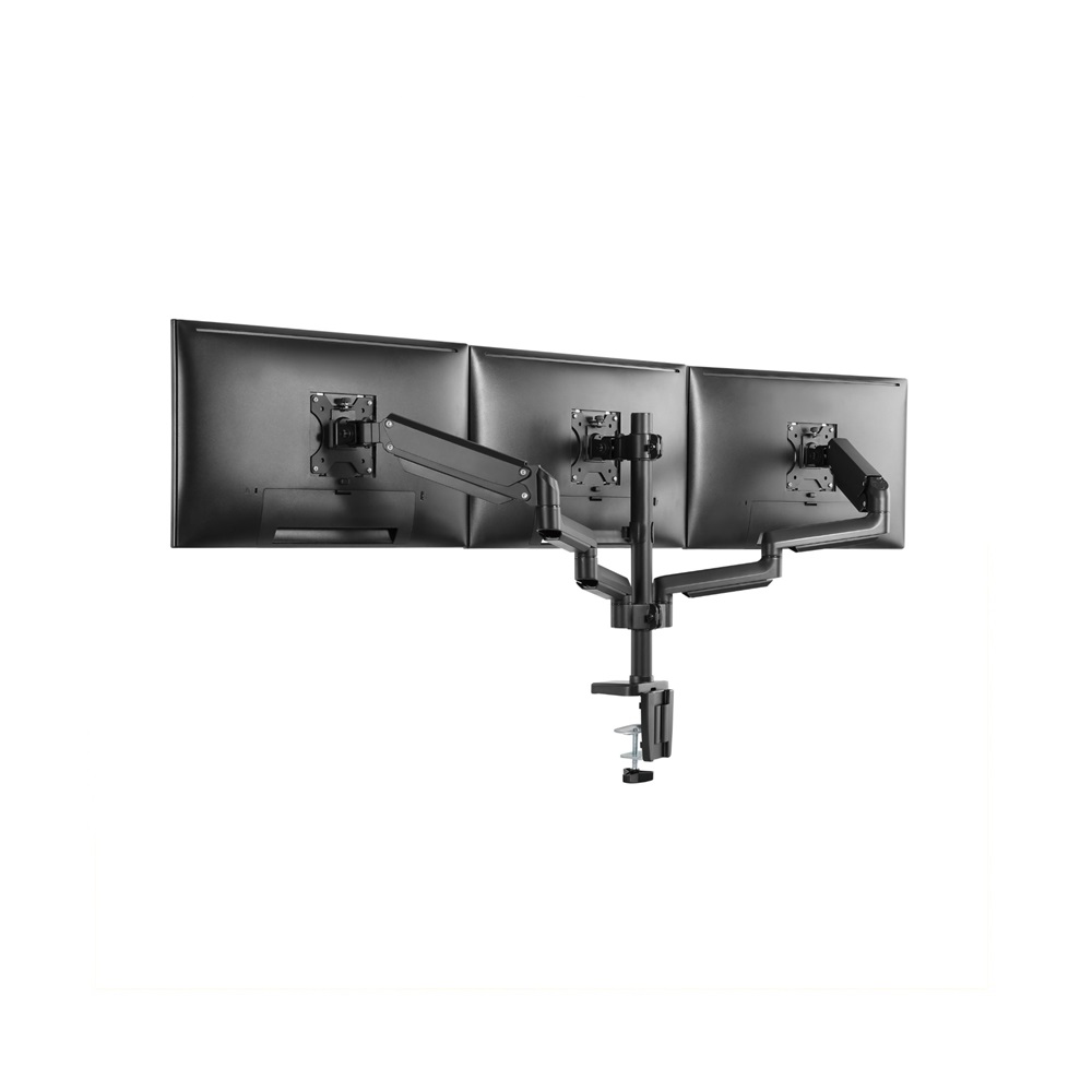 Twisted Minds C018UP Triple Monitor 17" - 27" Arm Premium Aluminum Gas Spring - Flat & Curved - Image 6