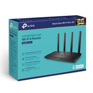 TP-Link Archer AX12 AX1500 Wi-Fi 6 Router - Gigabit Dual-Band