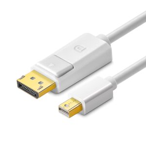 JASOZ A124 mini DP to DP Cable – mini DisplayPort to DisplayPort Cable - 1.8 meter