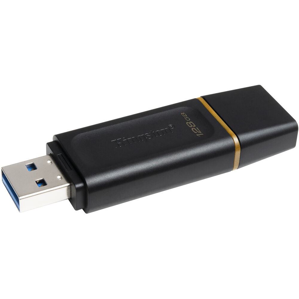 Kingston 128GB DataTraveler Exodia USB 3.2 Flash Drive with Protective Cap - Image 2