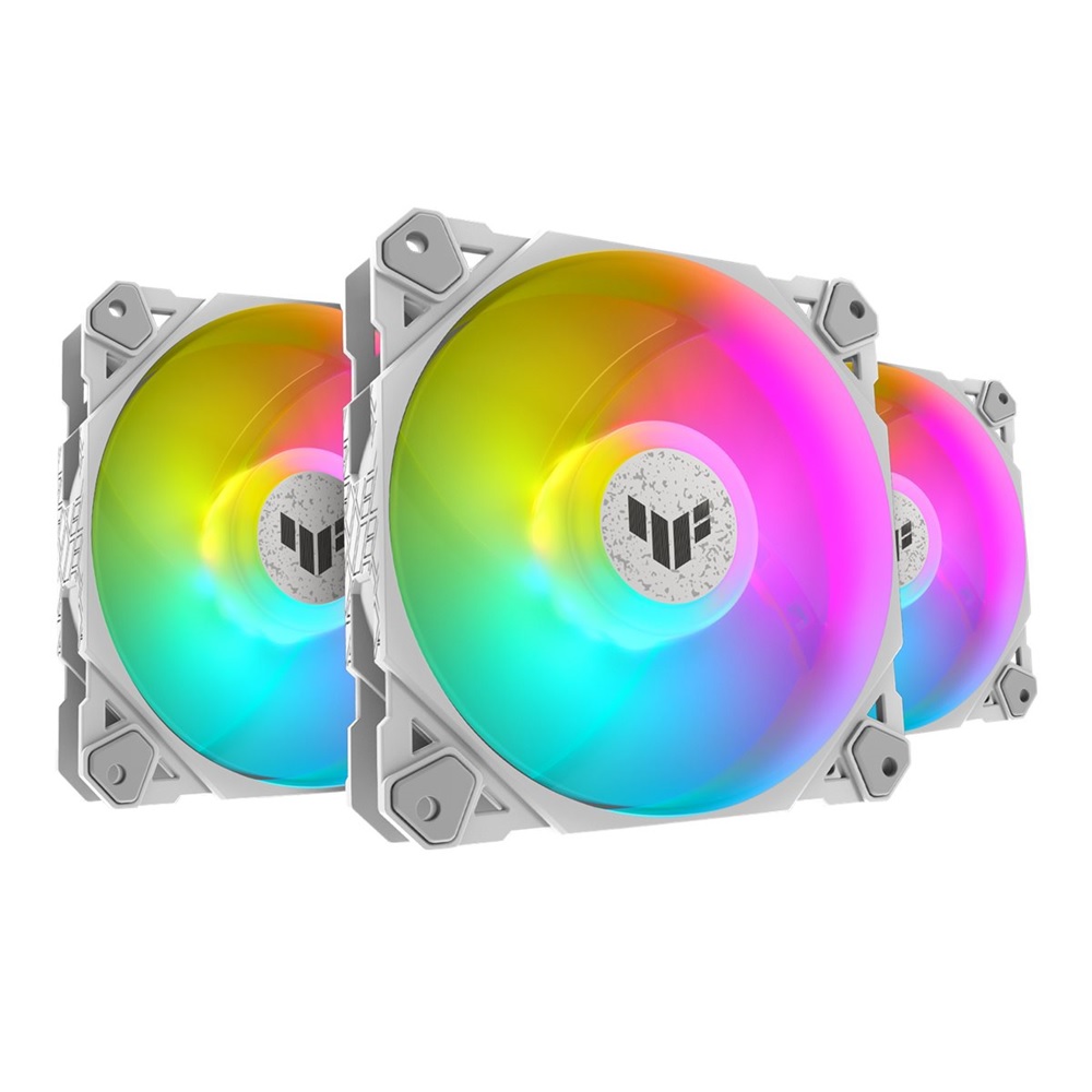 ASUS TF120 TUF Gaming ARGB Case Fan - 3-Pack (WHITE )