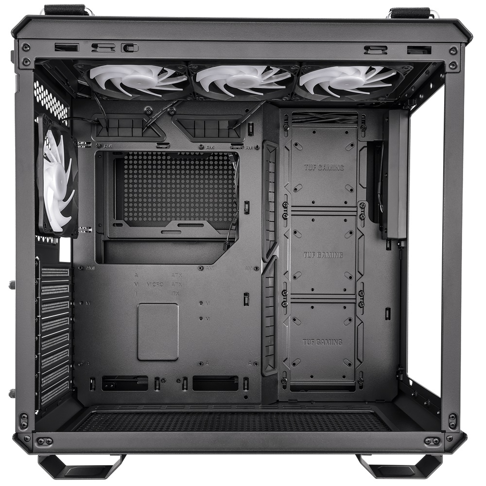 ASUS TUF GT502 PLUS ATX Mid Tower Gaming PC Case 4-fans – Black - Image 6