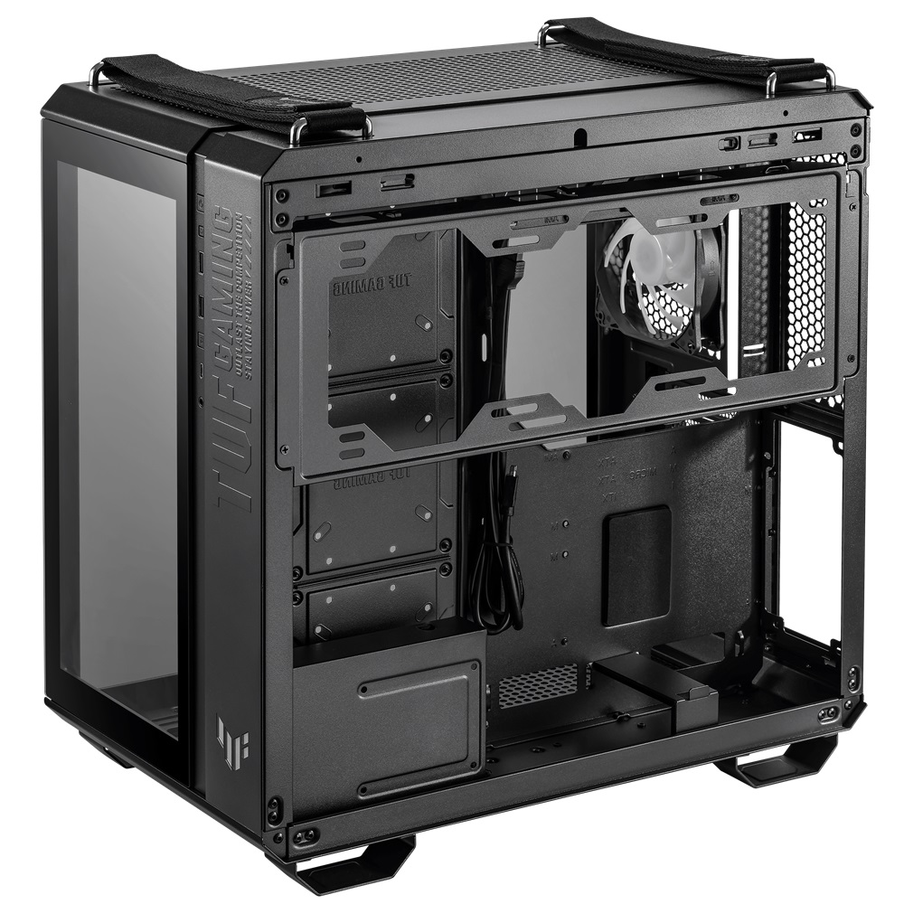 ASUS TUF GT502 PLUS ATX Mid Tower Gaming PC Case 4-fans – Black - Image 5