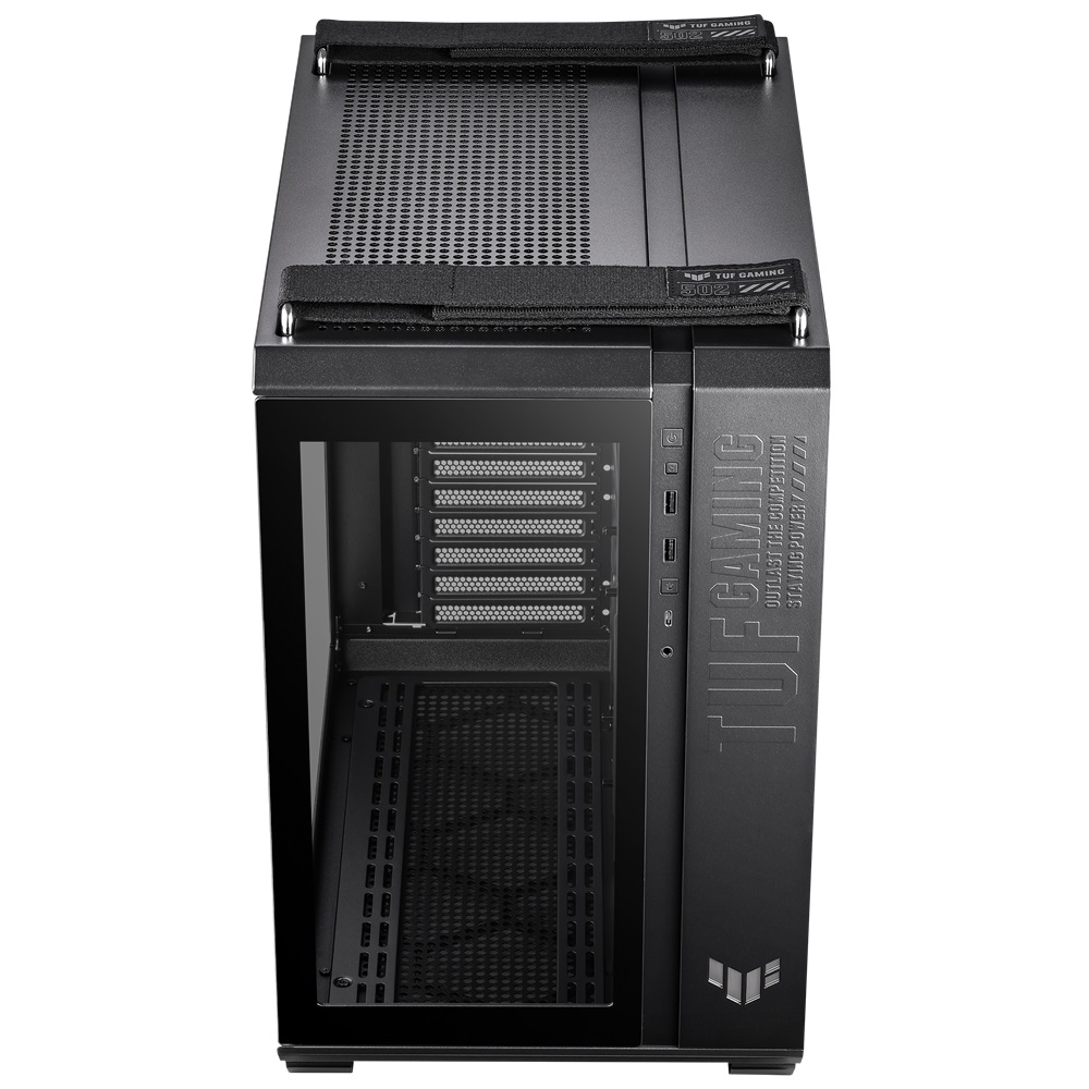 ASUS TUF GT502 PLUS ATX Mid Tower Gaming PC Case 4-fans – Black - Image 3