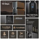 TP-Link BE800 BE19000 TriBand WiFi 7 Router, 2.5G, 10G, SFP+ - Image 5