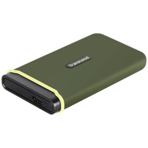 Transcend 1TB ESD380C Portable SSD USB-C Shockproof, 2000MB/s - Green