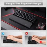 Redragon P035 Meteor S - Small Keyboard Wrist Rest Pad - Image 6