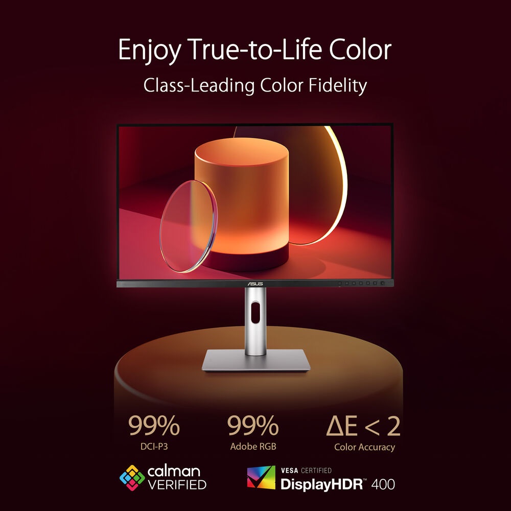 ASUS 27" ProArt Display PA279CRV Professional Monitor IPS 4K, Adobe RGB, USB-C PD 96W, sRGB, HDR400 - Image 10