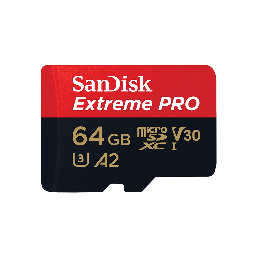 SanDisk 64GB Extreme Pro microSD Memory Card – 200MB/s