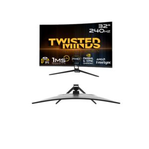 Twisted Minds 32'' TM32RFA 240Hz 1ms FHD Curved VA Gaming Monitor