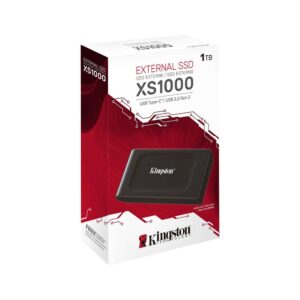Kingston 1TB XS1000 Portable SSD USB-C, 1050MB/s